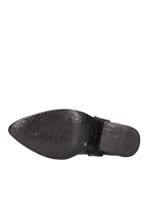 Leather Texan ankle boots DAMY | GIUST BUFALONERO
